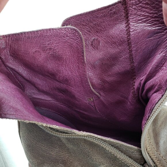 Mala Vita MTNG Agatha Boot Womens 8.5-9 39 Brown Sundance Boho Moto Ankle Spain - Picture 13 of 14